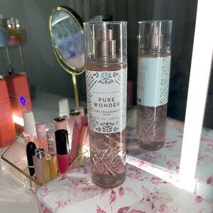 Bath & Body Works Pure Wonder Mist with Pink and Gold Accents